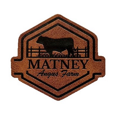 Faux Leather Patches (3.0")