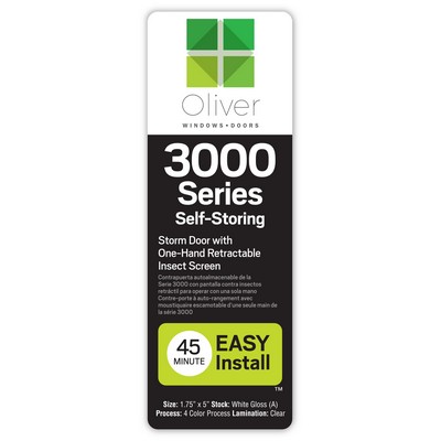 FasTurn® 4-Color Process Rectangle Label Roll (3/4" x 1")