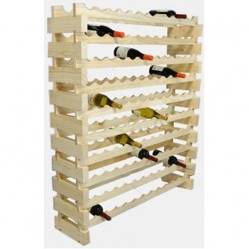 Modularack® Natural Beige 120 Bottle Wine Cradle Rack