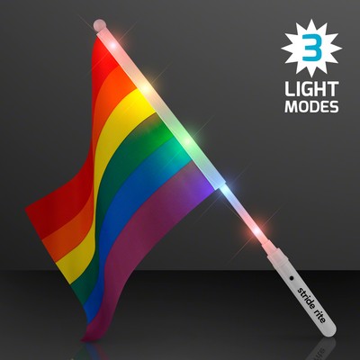 Light Up Rainbow Flag - PRINTED