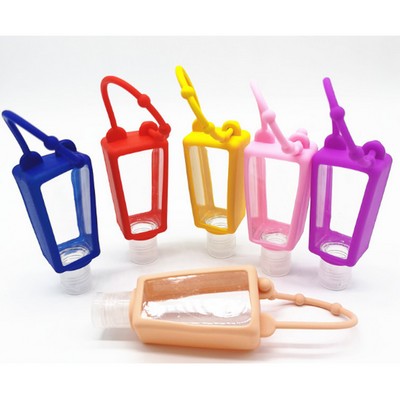 Silicone Holder for 30 ml (1oz) Hand Sanitizer Bottle