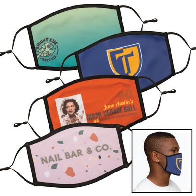 Full Color Dye Sublimation Face Mask - Large / XL