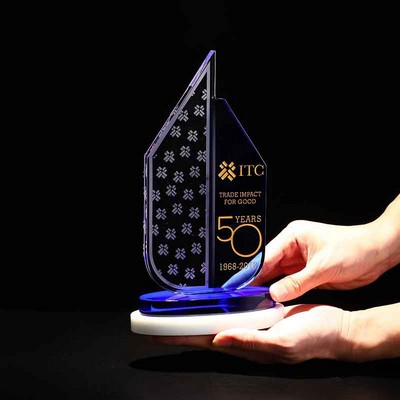 Bluebot Award (4.5" x 0.5" x 8.1")