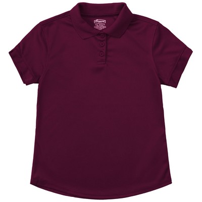 Classroom Uniforms - Girls' Short Sleeve Moisture Wicking Polo