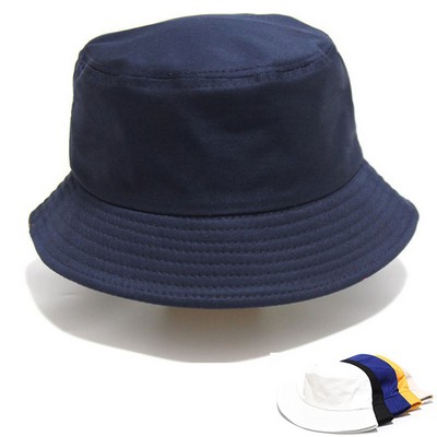 Unisex 100% Cotton Travel Bucket Hat