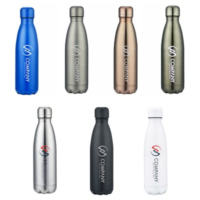 17oz Double Wall SS Vacuum Bottle
