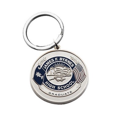 1.75" Soft enamel keychain / Keytag