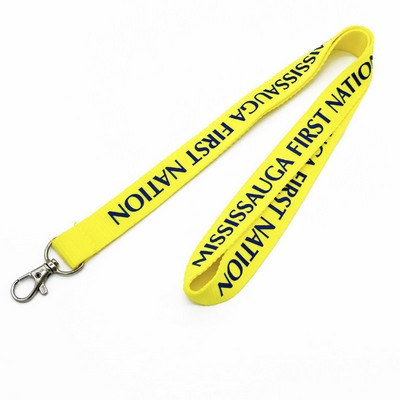 7 Days Rush Polyester Lanyards 1/2"