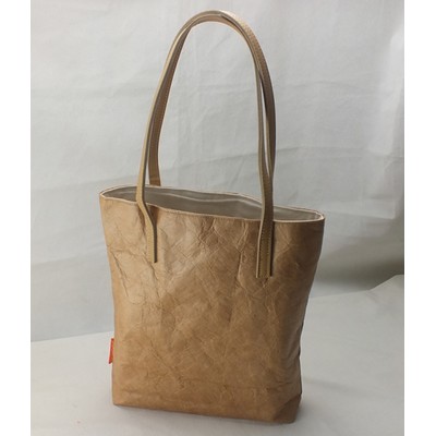 Splash Proof Tyvek Large Zipper Tote With Cotton Web Handle