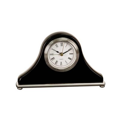 Piano Finish Mantel Desk Clock