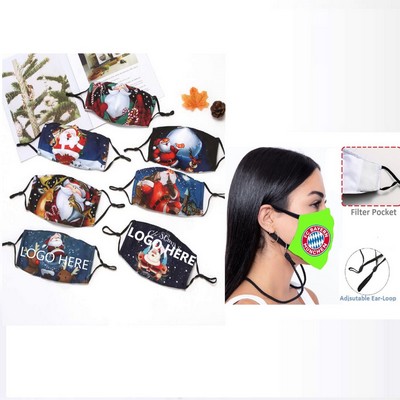 Comfy 3-Ply Face Mask w/Lanyard