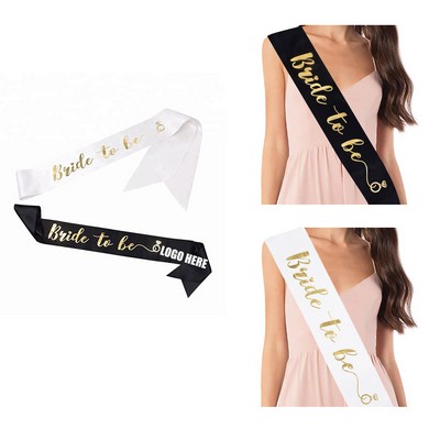 Bride-to-Be Sashes