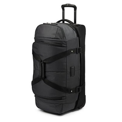 High Sierra® Mercury Gray Fairlead 28" Drop-Bottom Wheeled Duffel Bag