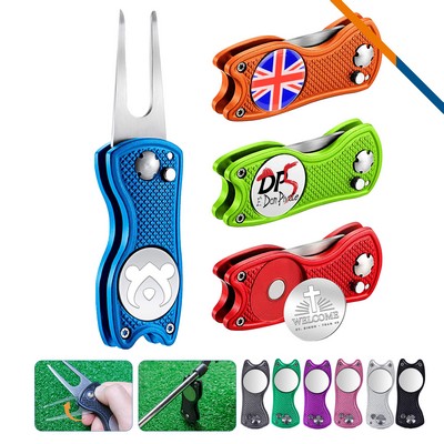 Moll Foldable Golf Divot Tool