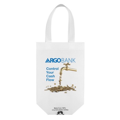 Lake™ - R-PET Non-Woven Totes - Sublimation (8" x 4" x 10")