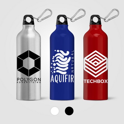 Portland Plus - 27 oz. Aluminum Water Bottle - Silkscreen