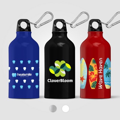 Portland - 19 oz. Aluminum Water Bottle - Full-Color Inkjet