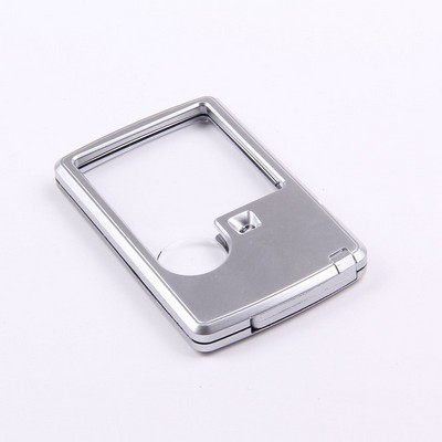Magnifier with LED light