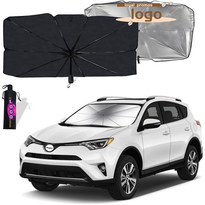 Foldable Umbrella Reflective Sunshade for Car