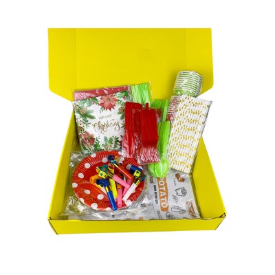 Birthday Party Kit With Customized Plane Box