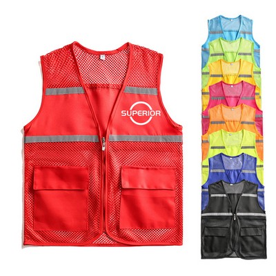 Mesh Reflective Volunteer Vest