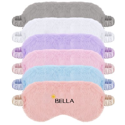 Plush Eye Mask Soft Sleeping Blindfold