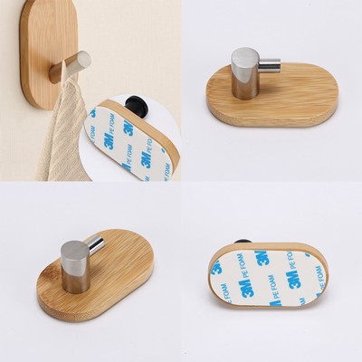 Wood Wall Mounted Coat Rack