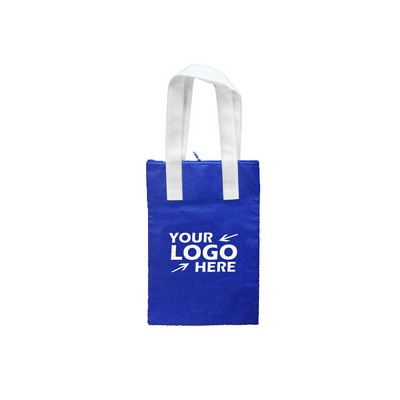 Non Woven Tote bag closed with zipper no Gusset