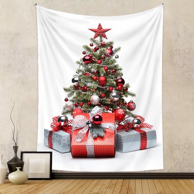 39.4"x 59.1" Christmas Tree Tapestry Christmas Decoration-#2