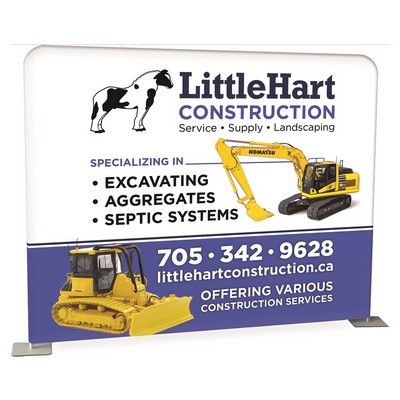 Flat Pocket Wall, 96"w x 87"h