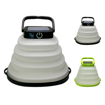 Solar LED Collapsible Camping Lantern