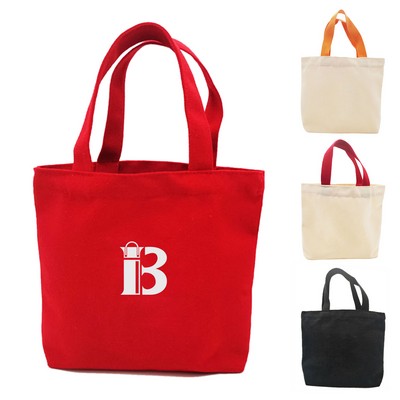 Open Top Canvas Shoulder Bag