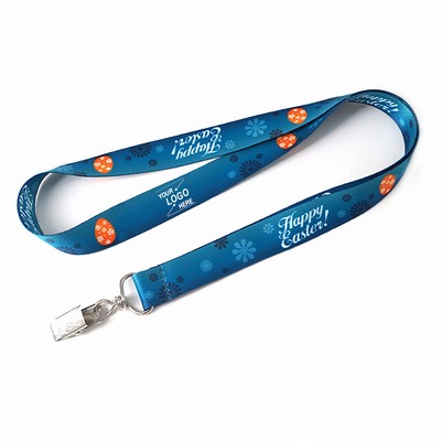 36" Custom Rainbow Lanyard for ID Badges and Keys