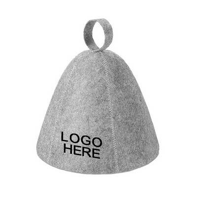 Felt Sauna Hat