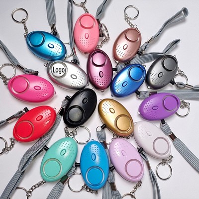 Portable Emergency Alarm w/ LED light Keychain