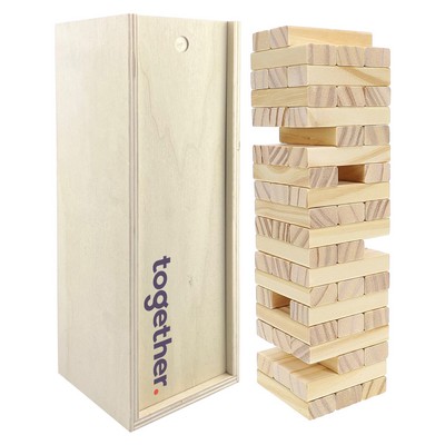Large Wooden Towers Set
