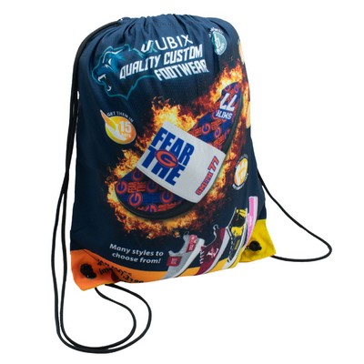 Graphic Drawstring Bag