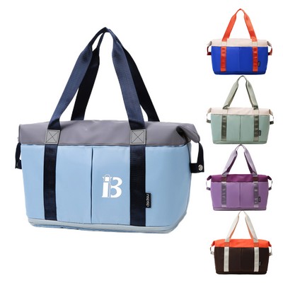 Wet Dry Separation Polyester Sports Duffel Bag