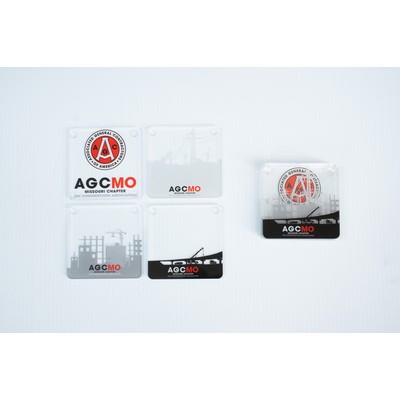 Custom Acrylic Coaster Set (4)