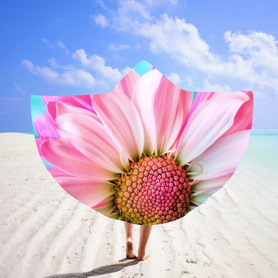 51 x 39.4" Hooded Beach Towel Surf Poncho#4