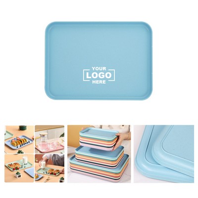 12" Wheat Straw Tray