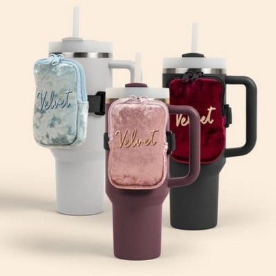 Small Velvet Neoprene Hydro Pouch