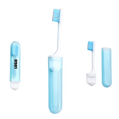 Plastic Portable Travel Toothbrush