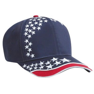 Nissun Allstar Cap w/USA Stars