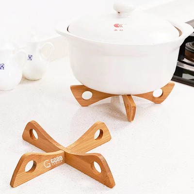 Bamboo Trivets Insulation Pot Pad