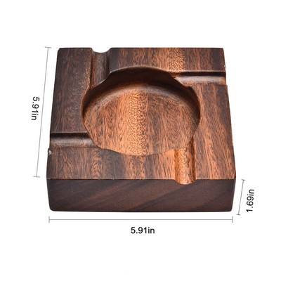 Wooden Cigar Ashtray