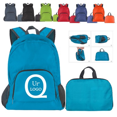 11.81 X 6.29 X 15.74" Foldable Backpack