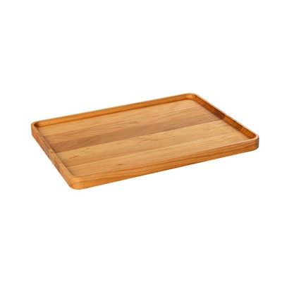 Cherry tray with edge 12x9x3/4