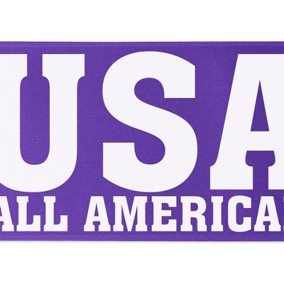 6" Badge Satin Ribbon - 50yd Roll - Brilliance - Matte Finish