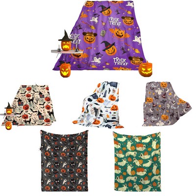 51" X 59" Halloween Blanket